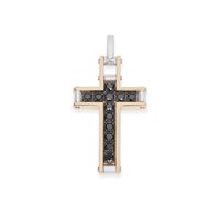 Pendente Baraka Uomo in Oro rosa Diamante Black 0.60 Ct CR314601BRDN000060 - CR314601BRDN000060